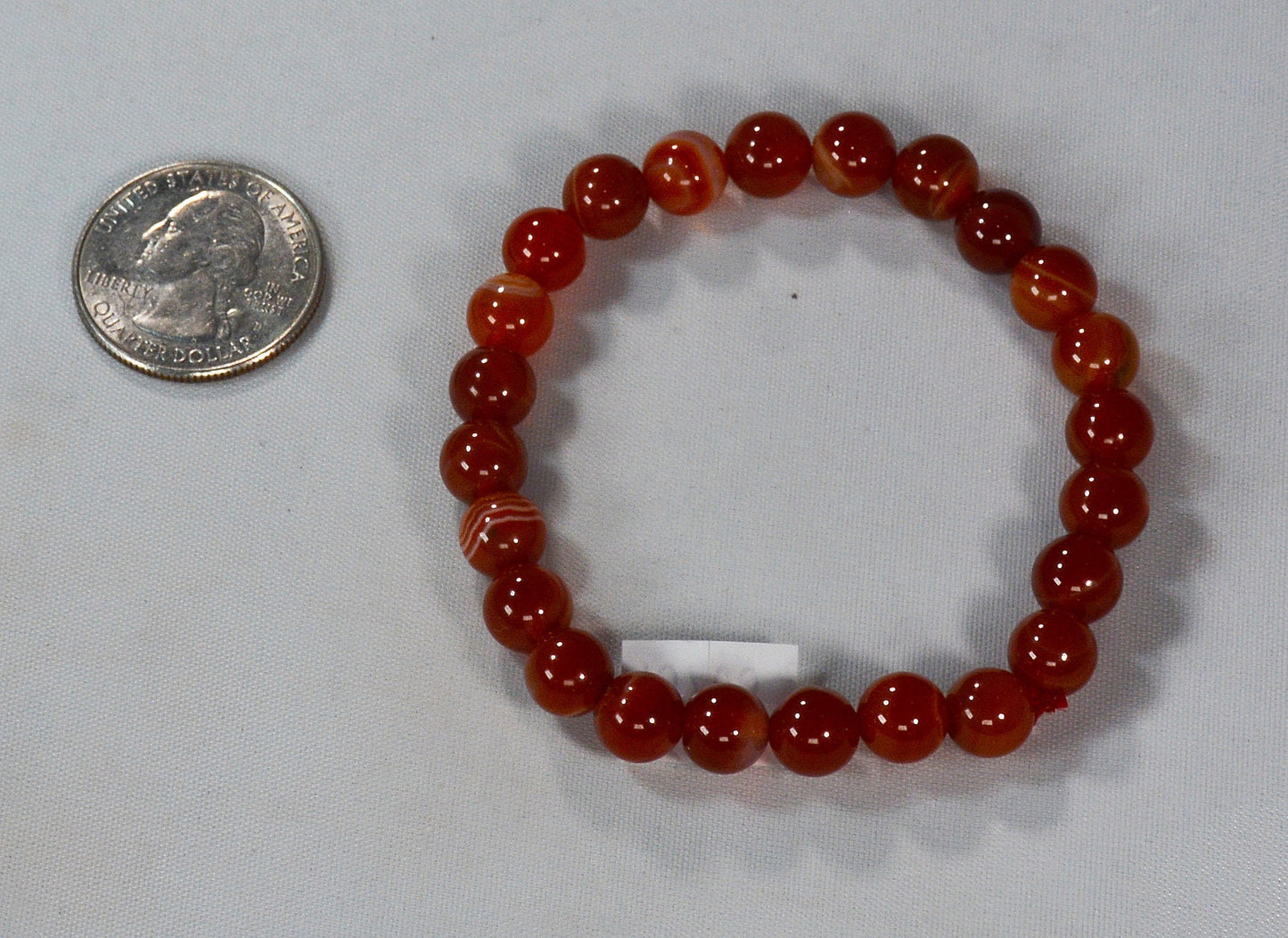 Carnelian Stretch Bracelet for Healing and Energy All Tribes Treasures