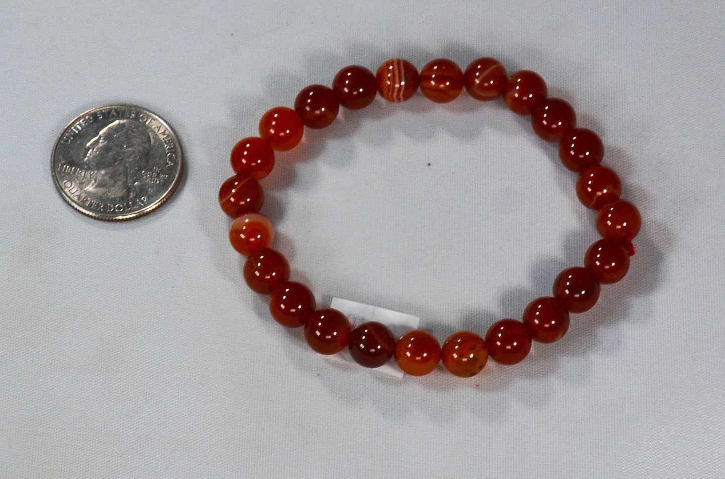 Carnelian Stretch Bracelet for Healing and Energy All Tribes Treasures
