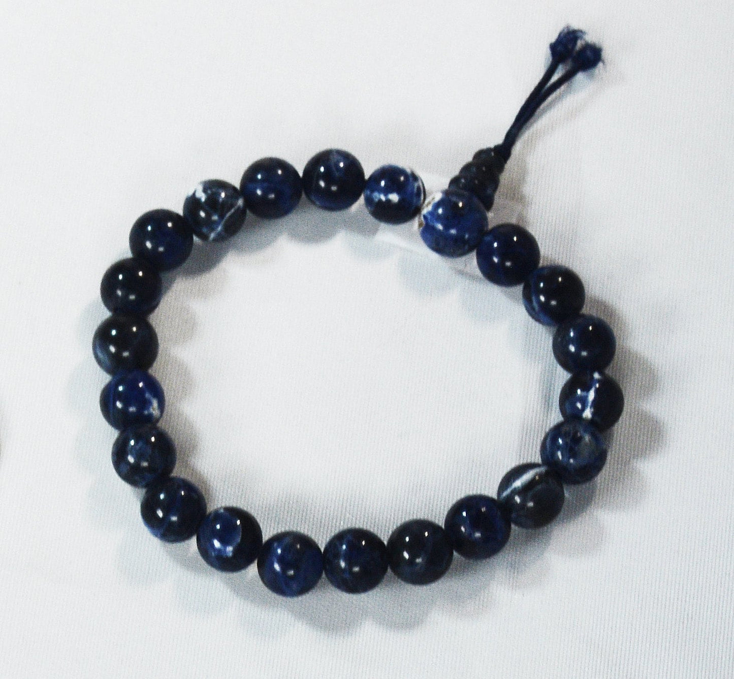 8mm Sodalite Mala Bracelet – Healing Stone Jewelry All Tribes Treasures