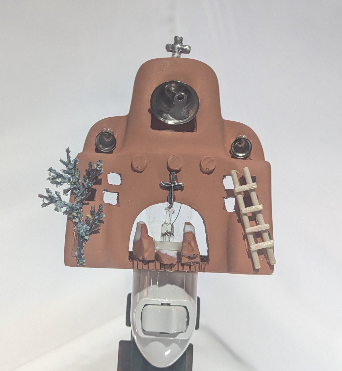 San Miguel Nativity Ornament with Light and Night Attachment All Tribes Treasures
