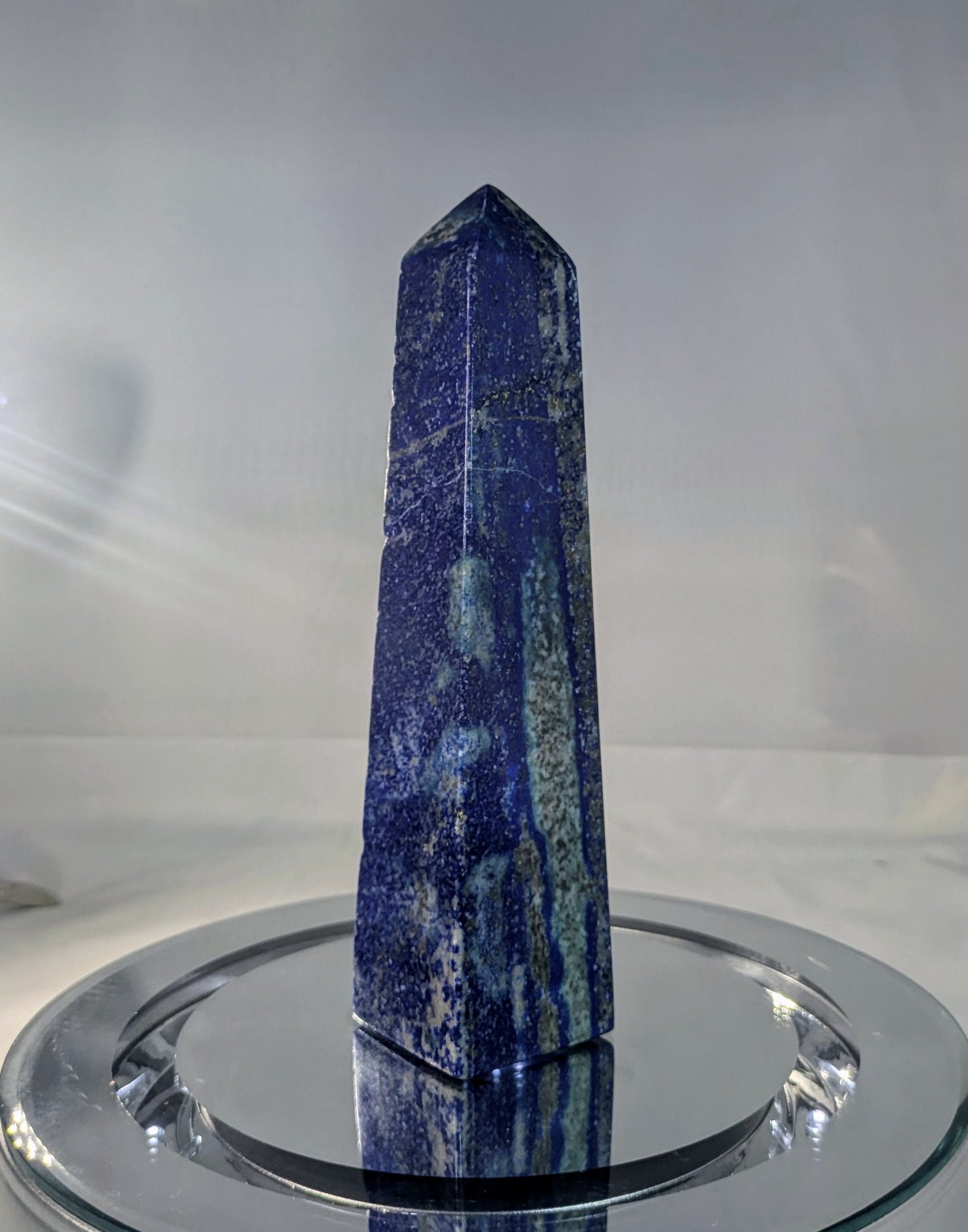 Lapis Lazuli Healing Obelisk for Crystal Energy Work All Tribes Treasures