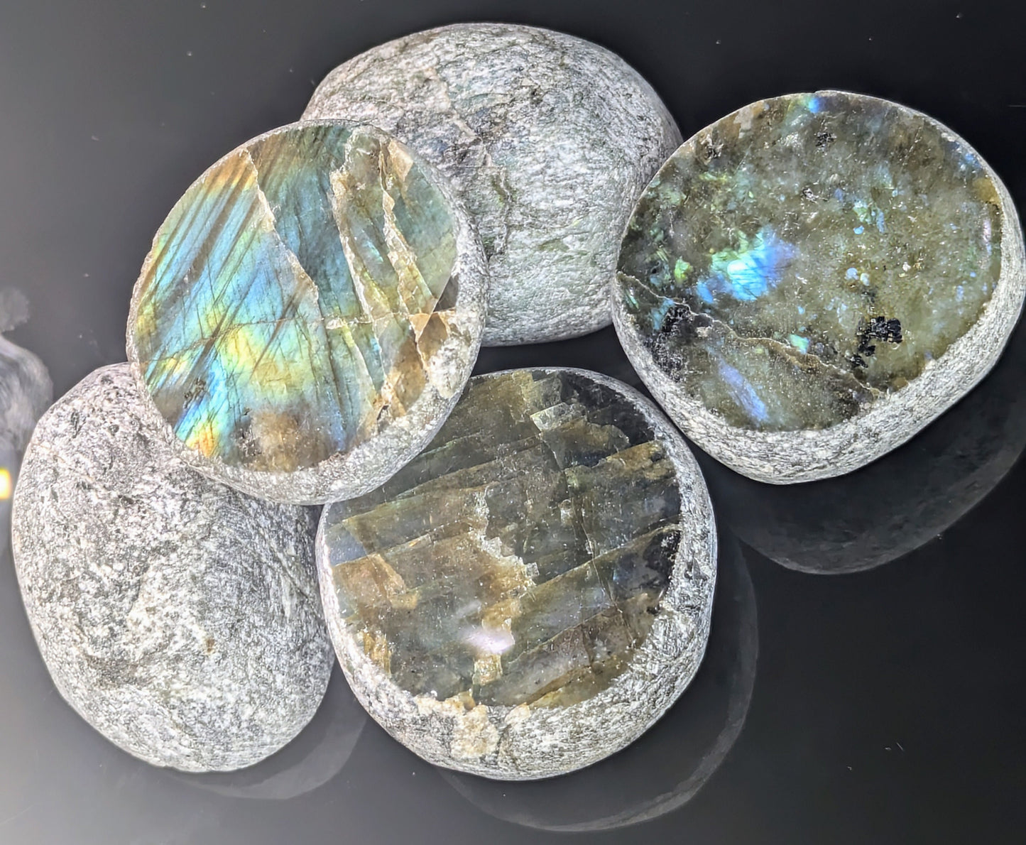 Labradorite Vision Stones - Ema Eggs & Seer Stones All Tribes Treasures