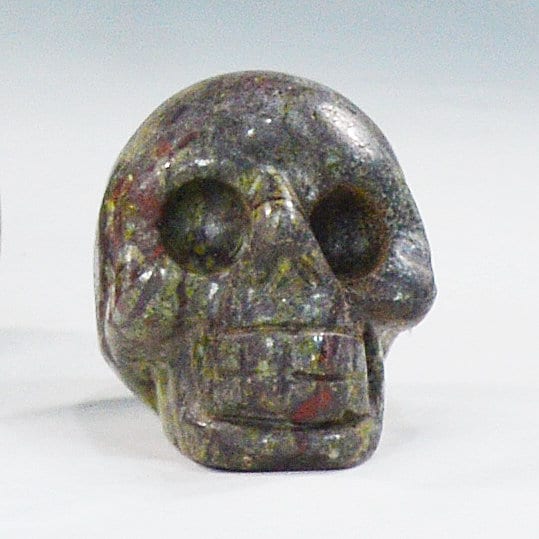 Dragon Blood Jasper Skull for Spiritual Healing & Courage All Tribes Treasures
