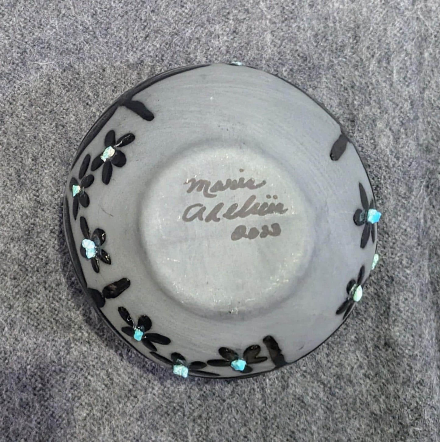 Black Pottery Vase by Maria Adelicia | Native Art All Tribes Treasures
