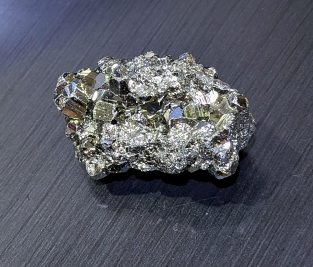Natural Pyrite Crystal Clusters from Peru - Healing Stones All Tribes Treasures