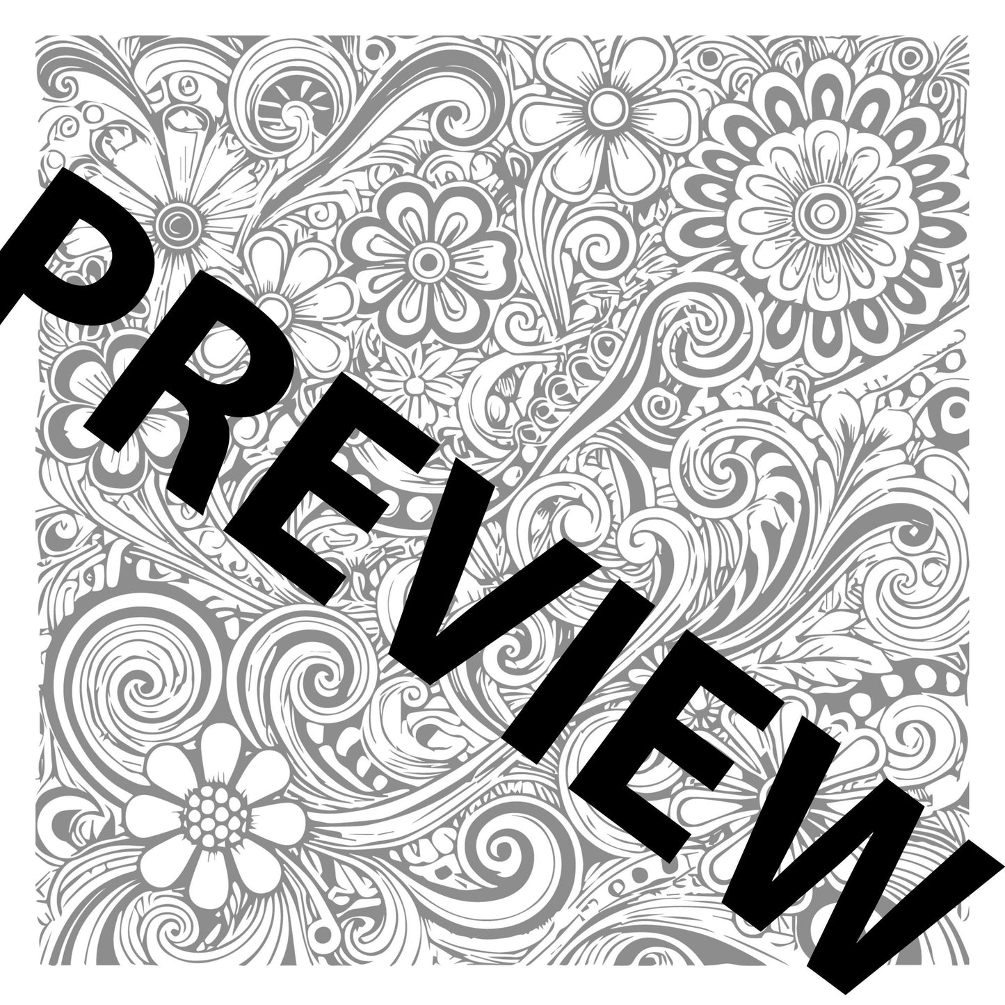 60s Digital Coloring Book Inspired by Sonny & Cher All Tribes Treasures