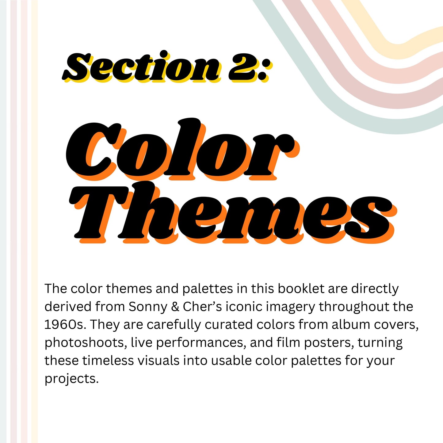 60s Digital Coloring Book Inspired by Sonny & Cher All Tribes Treasures