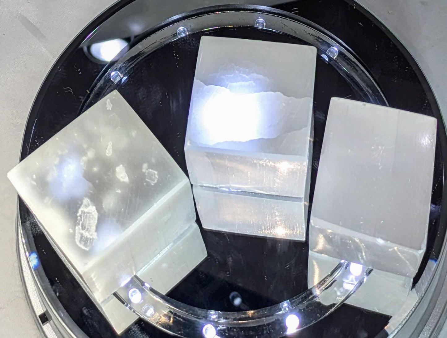 Selenite Cube Teaching Aid and Healing Crystal All Tribes Treasures