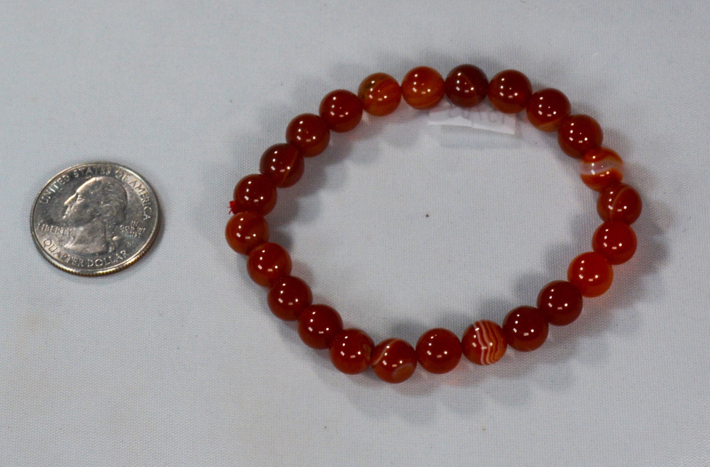 Carnelian Stretch Bracelet for Healing and Energy All Tribes Treasures