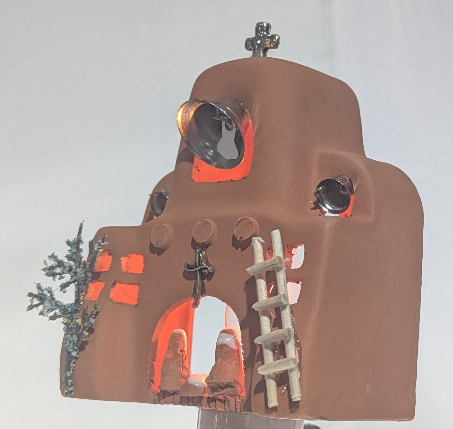 San Miguel Nativity Ornament with Light and Night Attachment All Tribes Treasures
