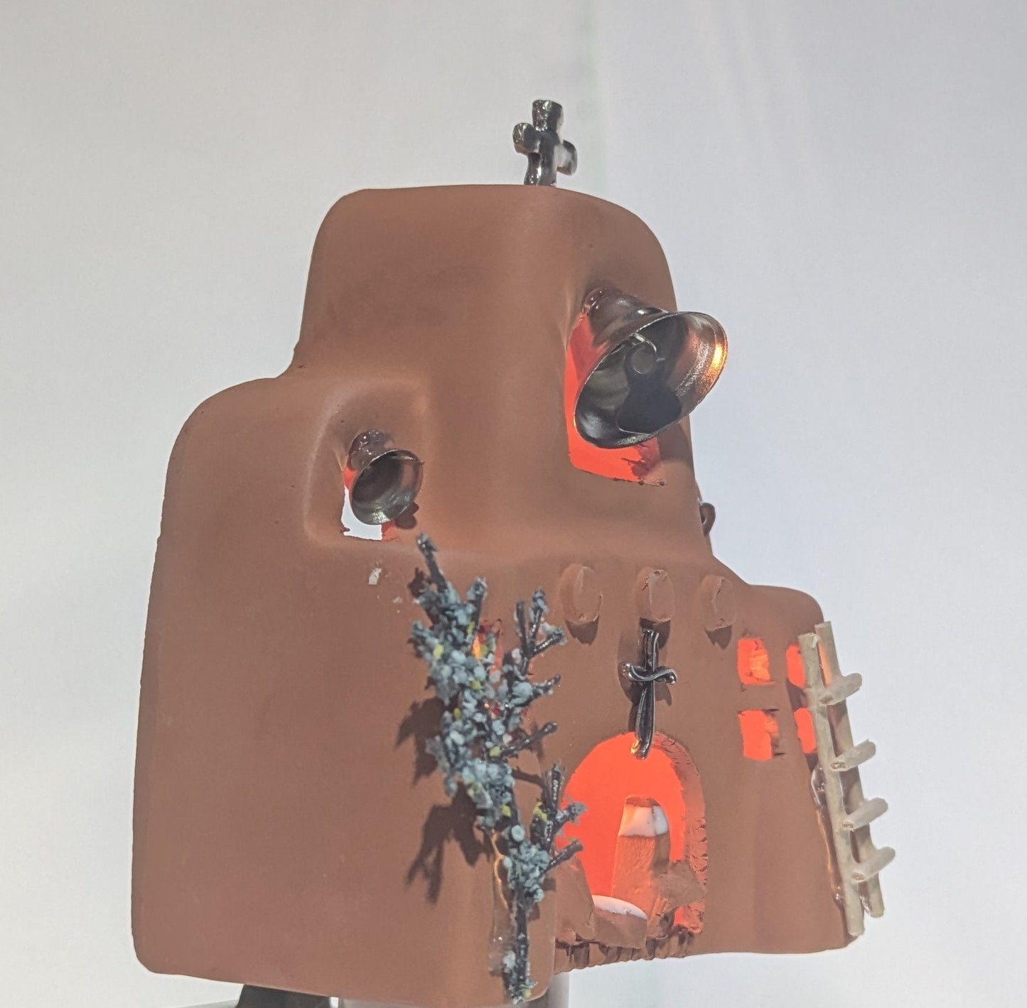 San Miguel Nativity Ornament with Light and Night Attachment All Tribes Treasures