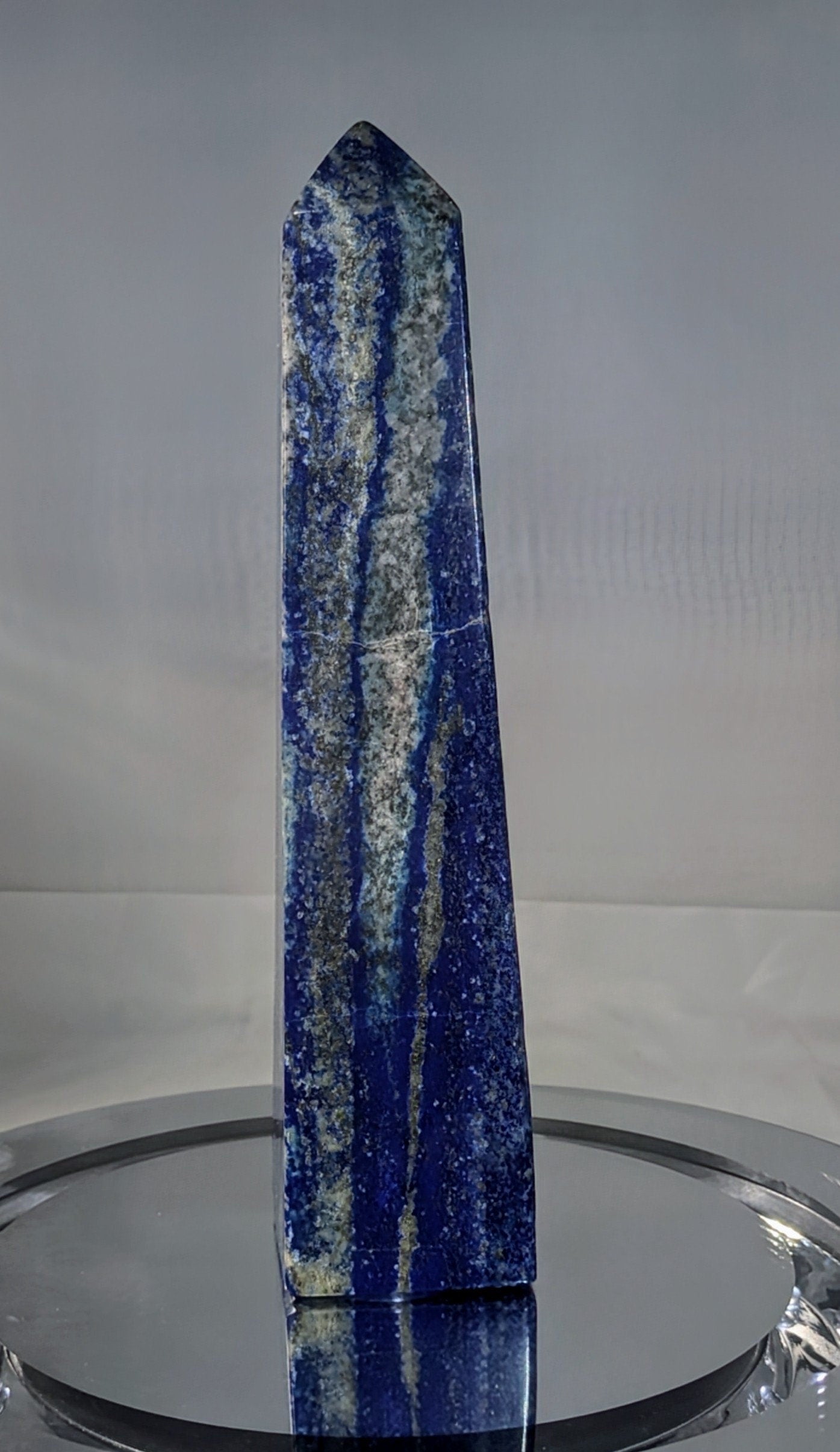 Lapis Lazuli Healing Obelisk for Crystal Energy Work All Tribes Treasures