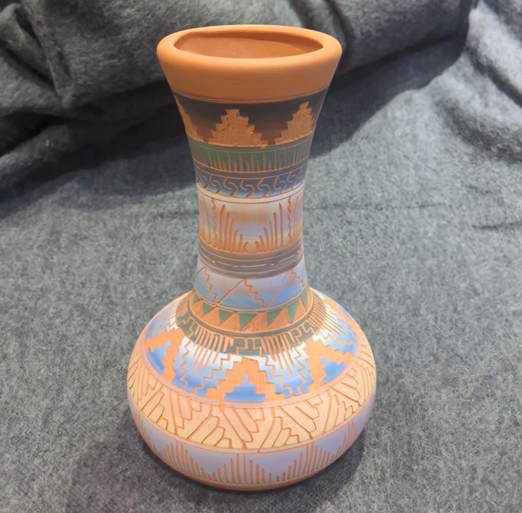 Handmade Native American Vase by Emerson Grey All Tribes Treasures
