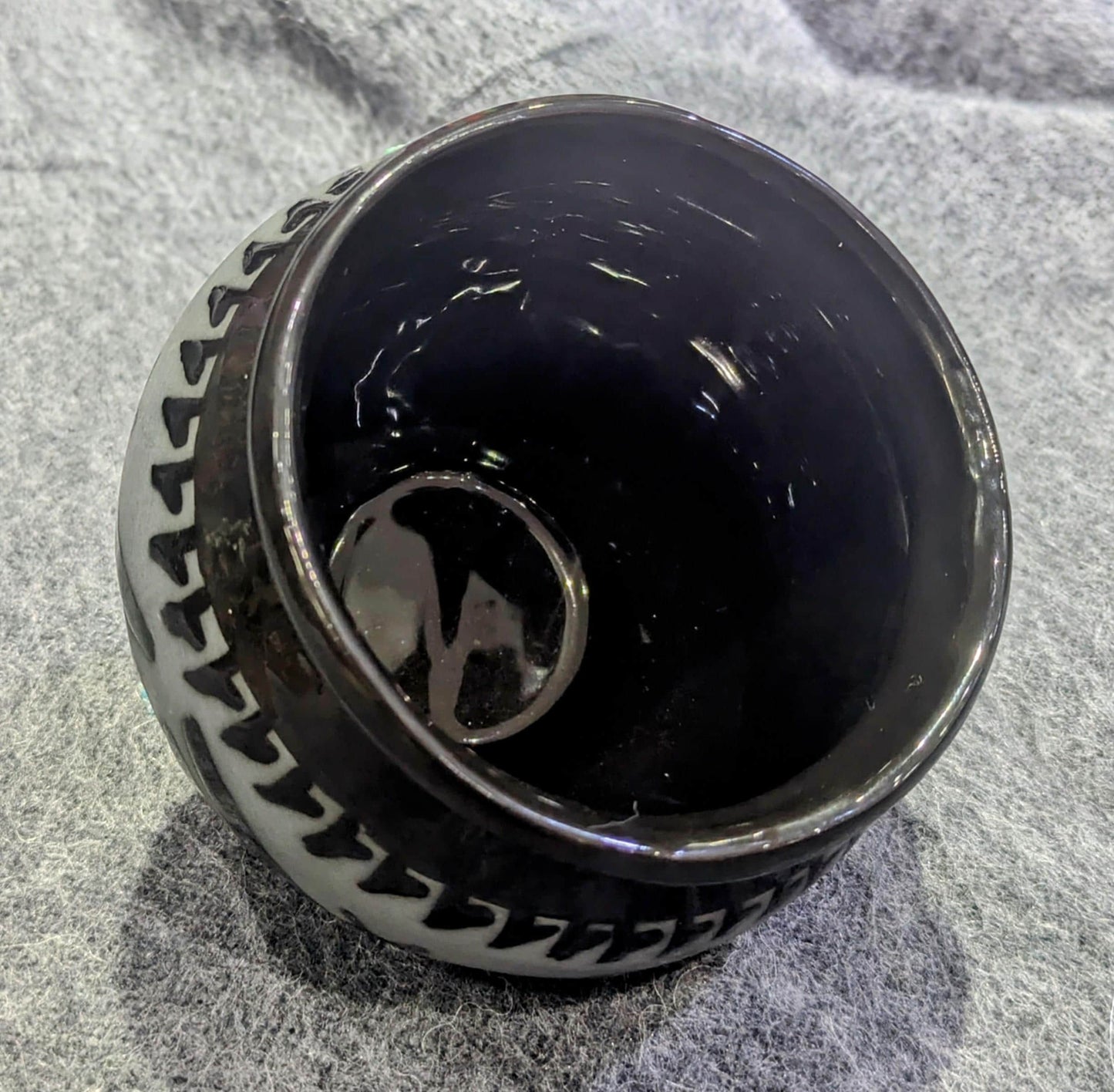 Black Pottery Vase by Maria Adelicia | Native Art All Tribes Treasures