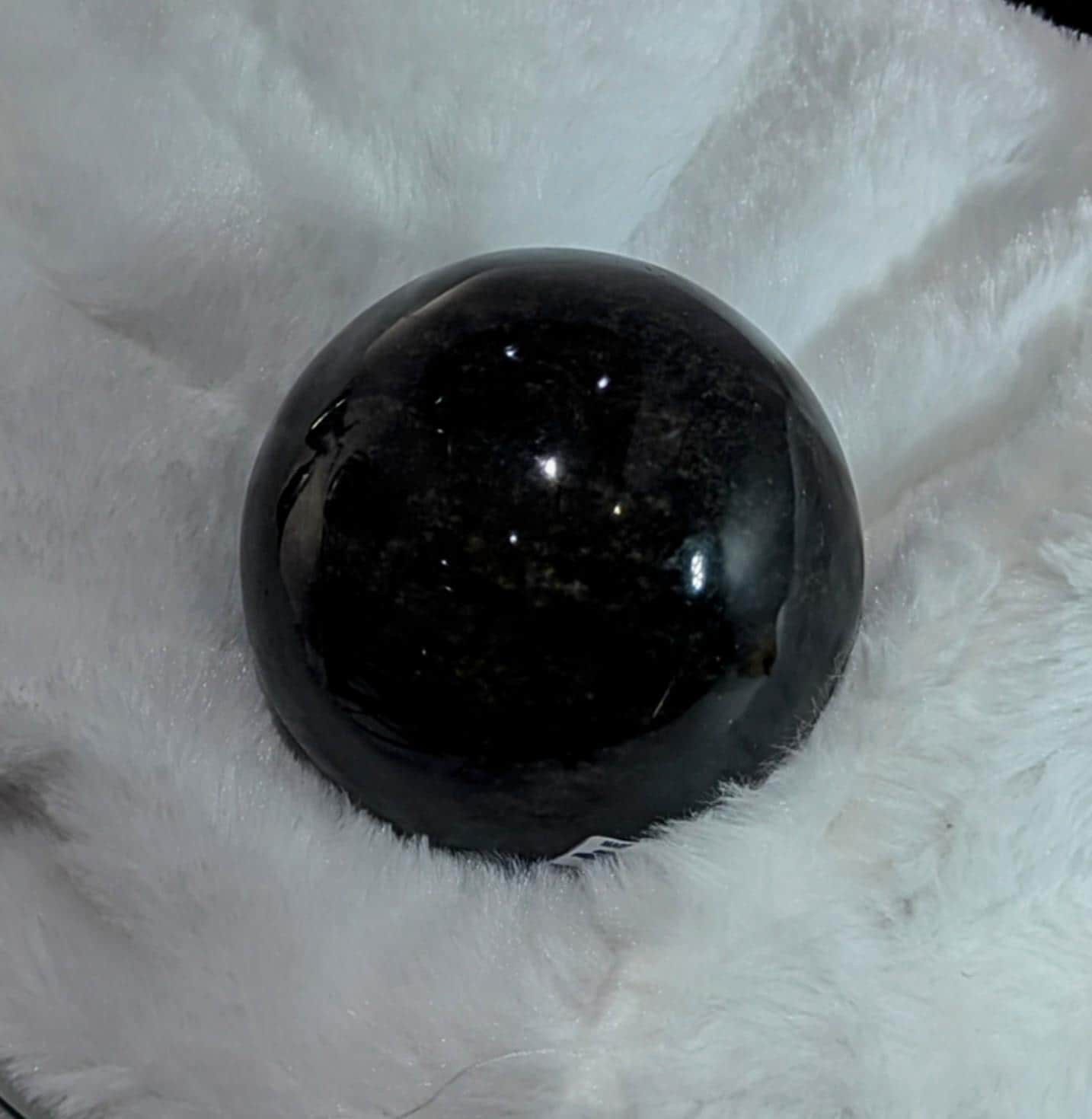 Sheen Obsidian Healing Sphere from Mexico All Tribes Treasures