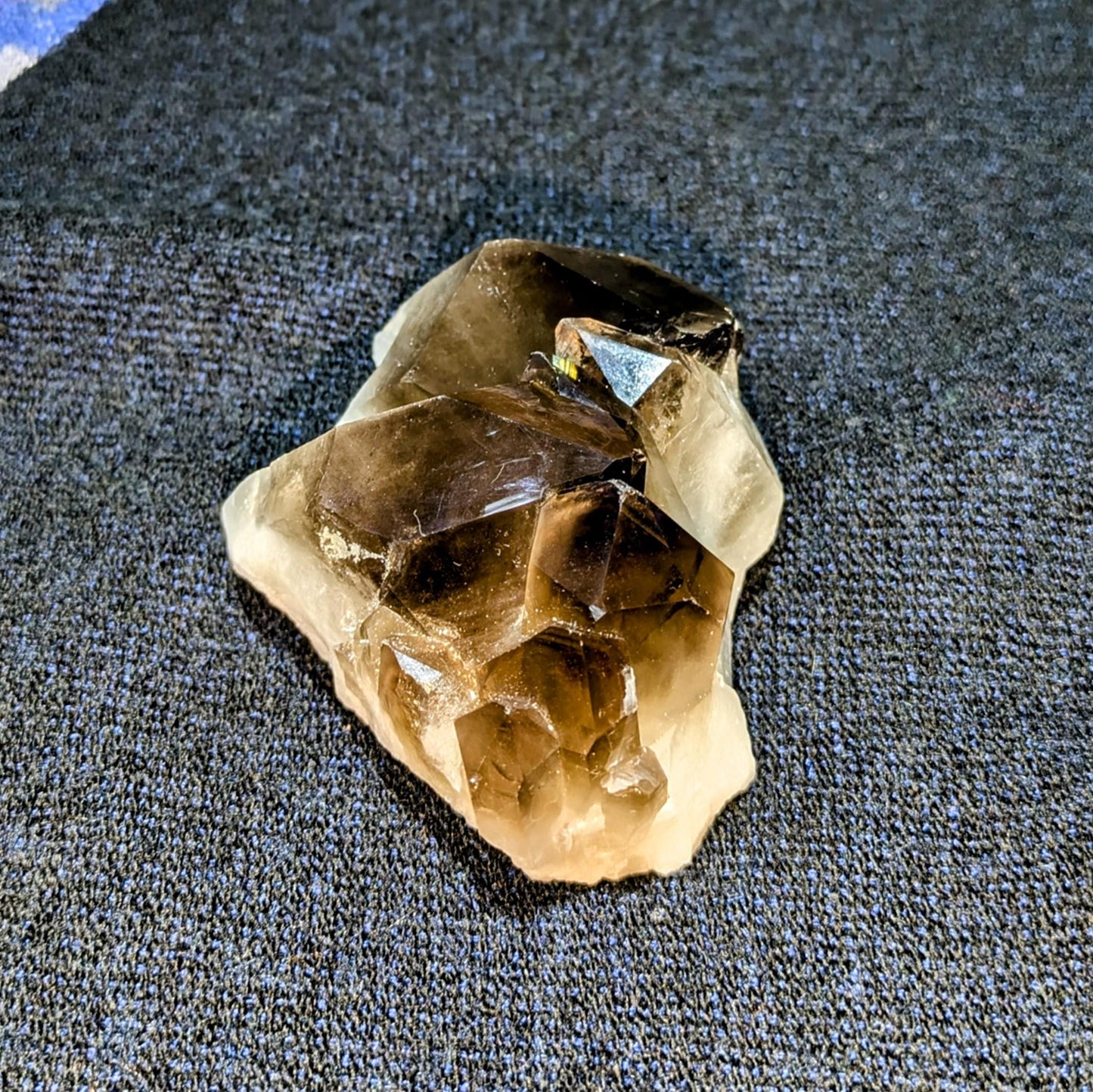 Unique Medium Smokey Quartz Crystal Cluster from Brazil All Tribes Treasures