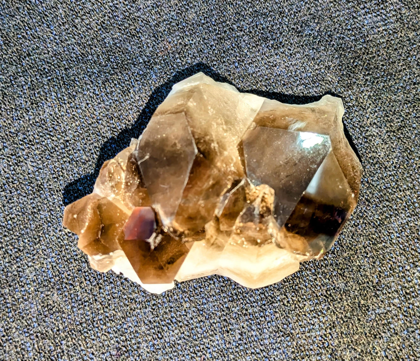 Unique Medium Smokey Quartz Crystal Cluster from Brazil All Tribes Treasures