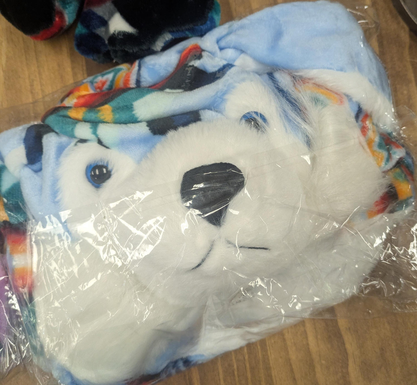 Light-Up LED Wolf Hat with Squeaky Paws & Ears All Tribes Treasures
