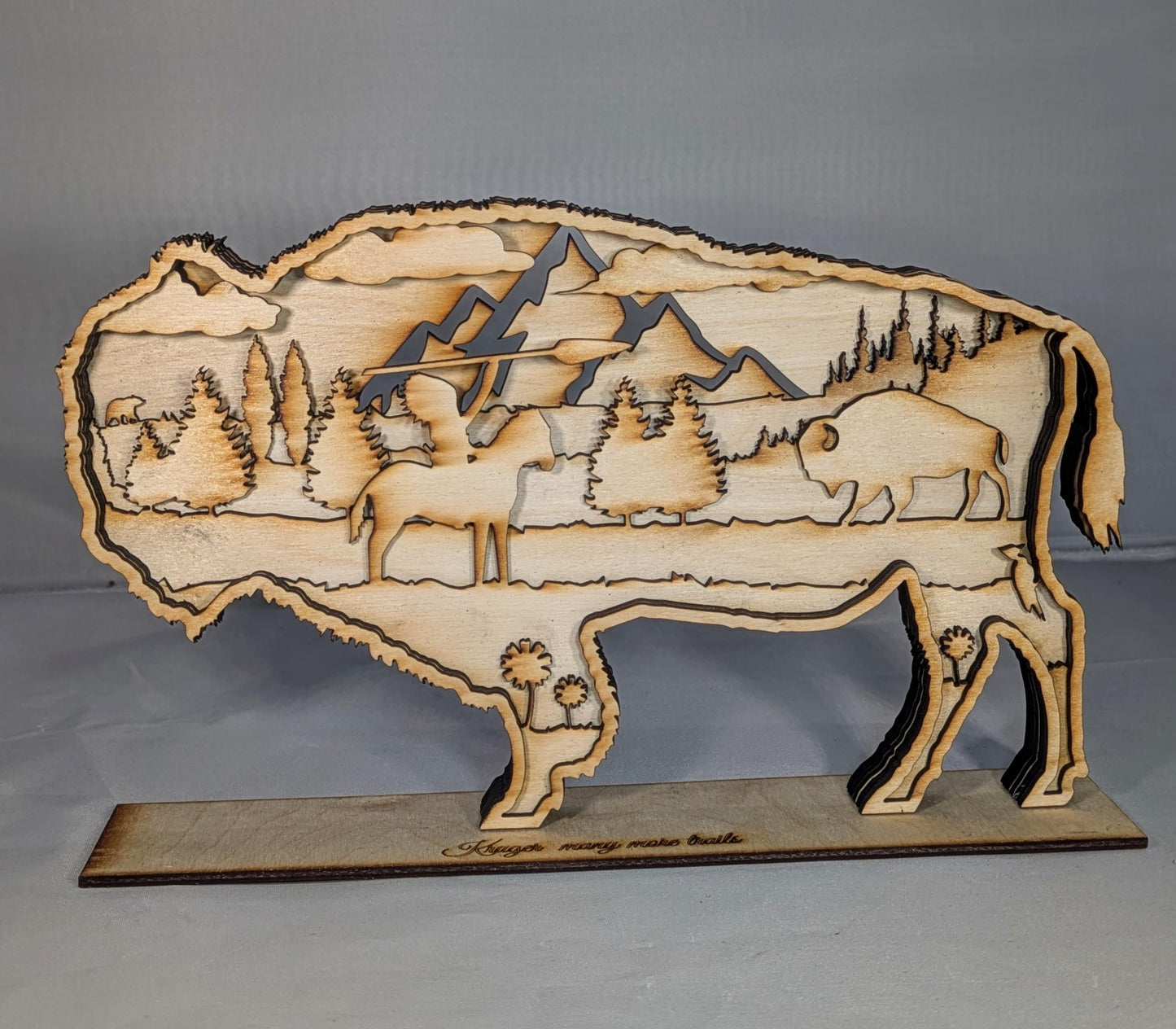 Native American Handcrafted 3D Animal Art Panels All Tribes Treasures