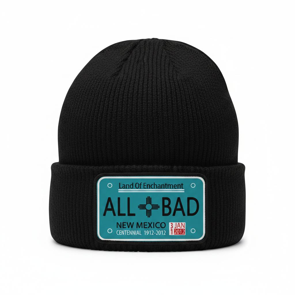 Black Beanie - All Bad