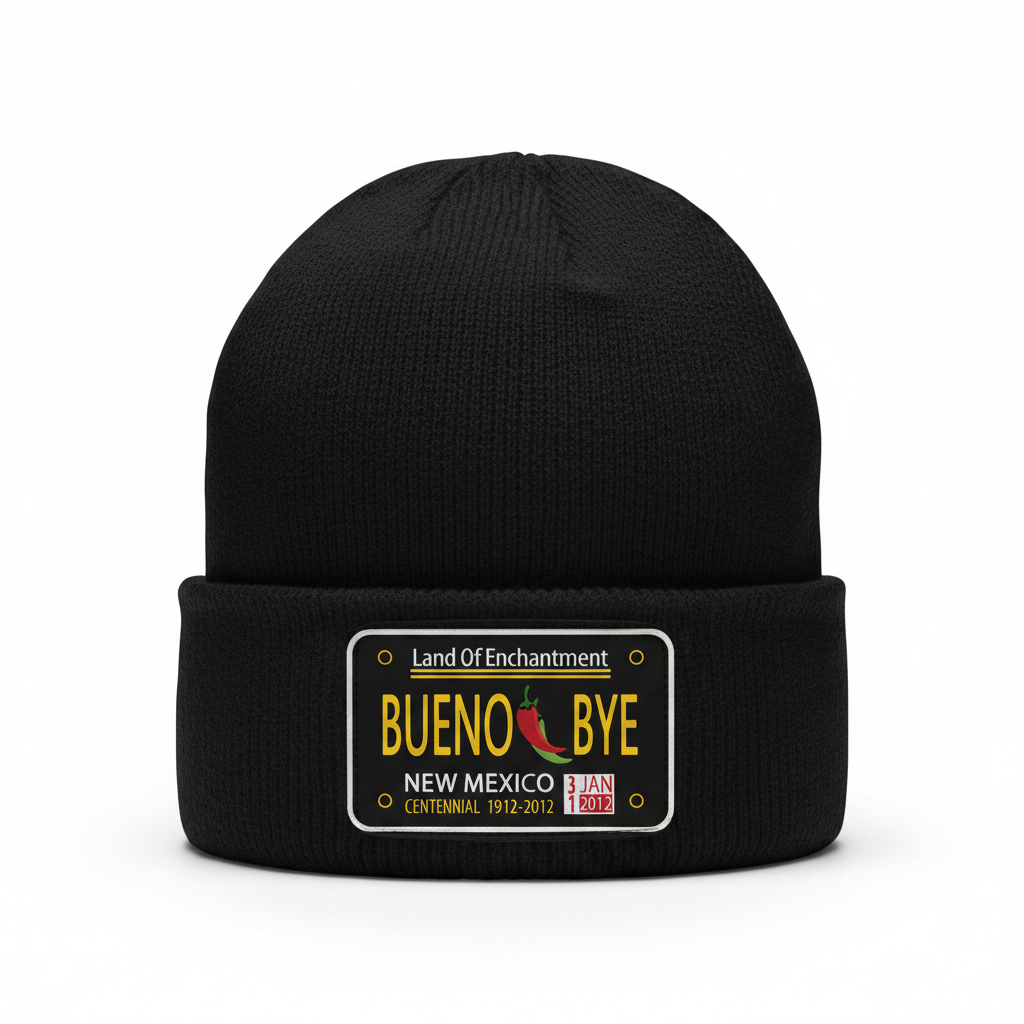 Black Beanie - Bueno Bye Design