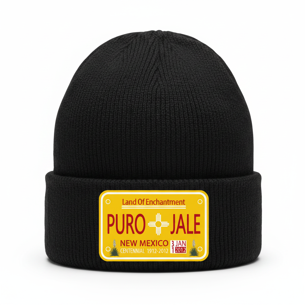 Black Beanie - Puro Jale Design