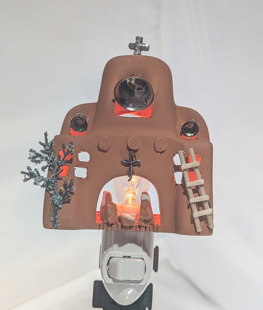 San Miguel Nativity Ornament with Light and Night Attachment All Tribes Treasures