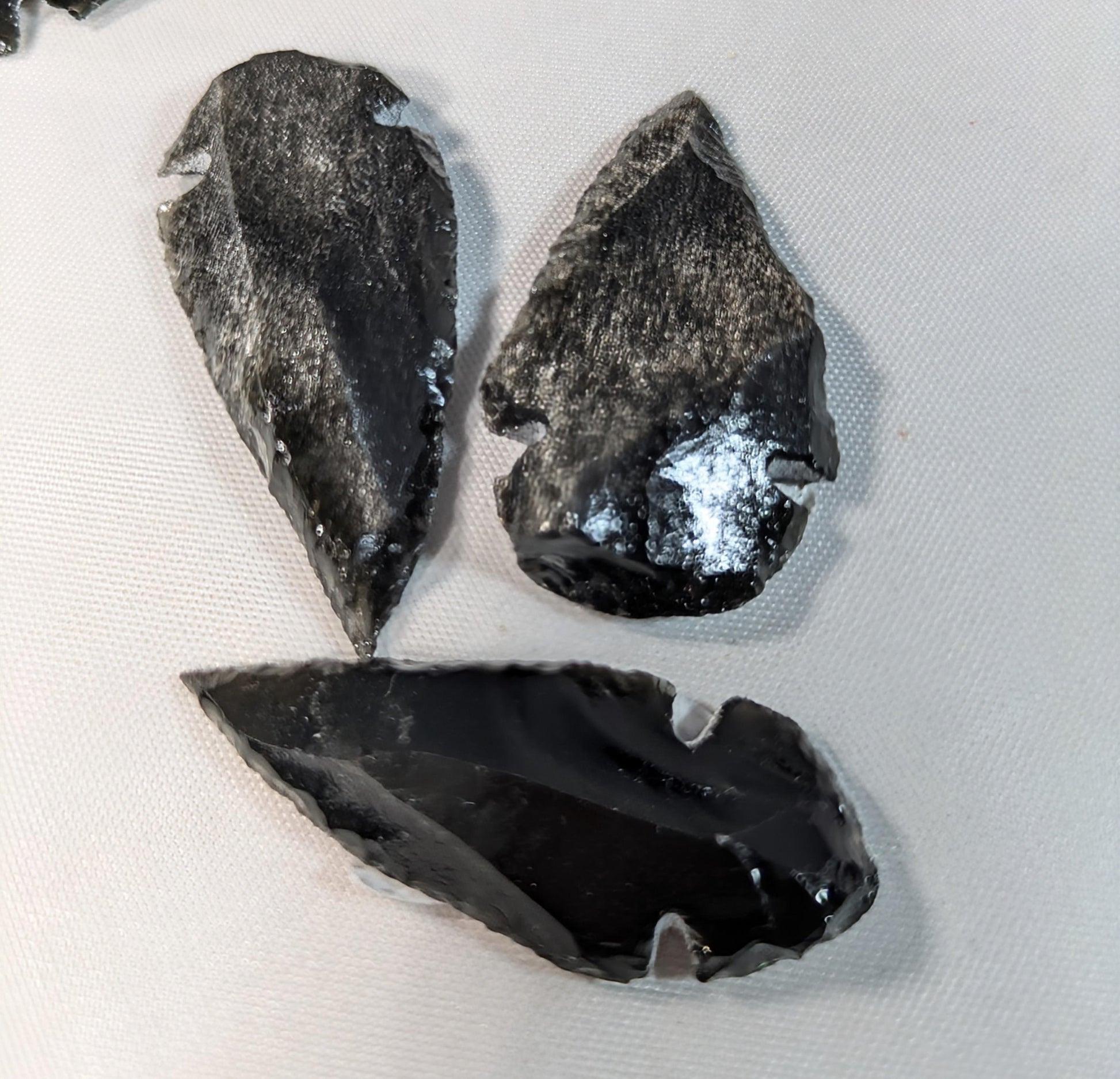 Obsidian Arrowheads Hand-Knapped - Hecho en Mexico All Tribes Treasures