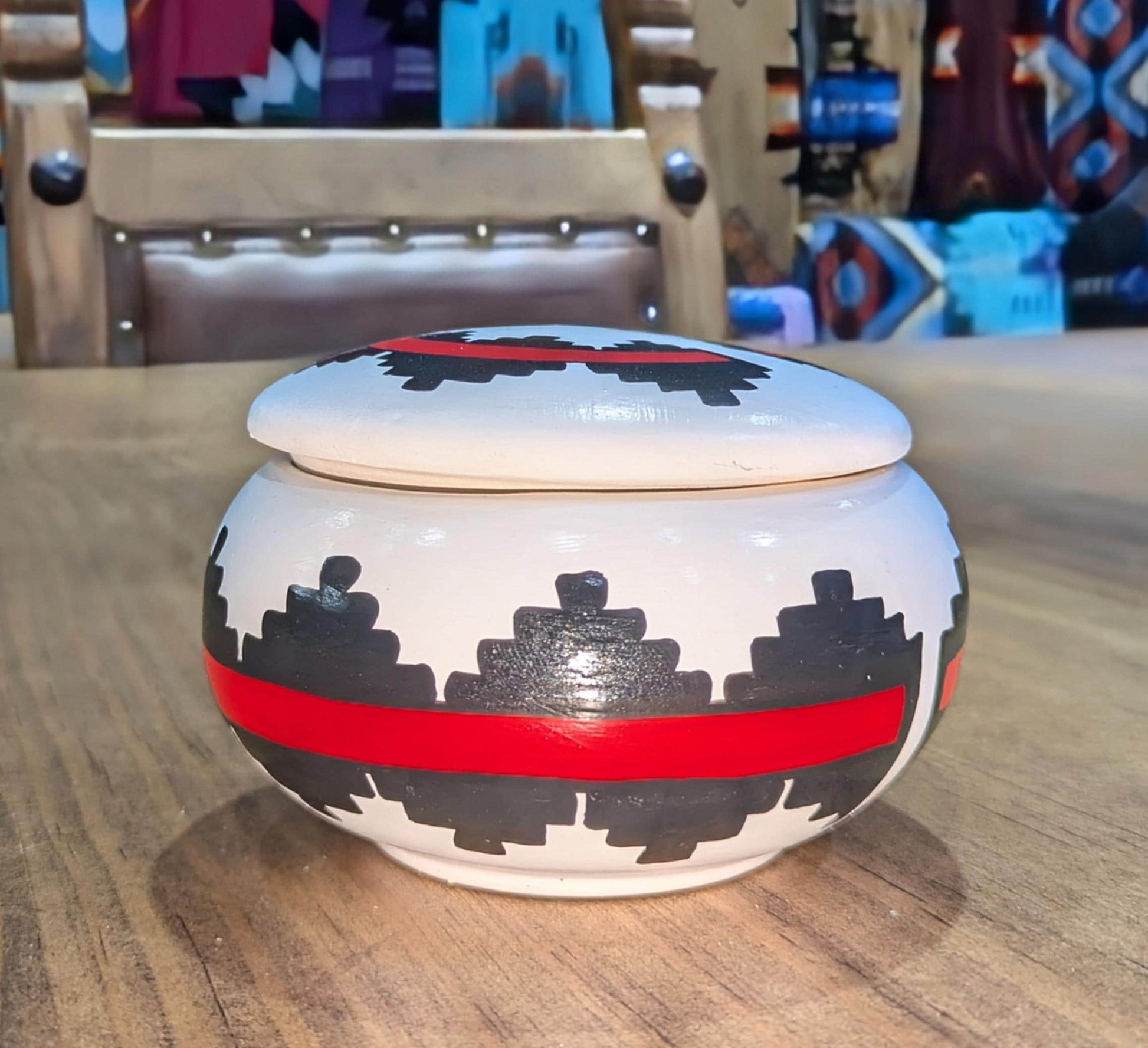 Navajo Handcrafted Dream Box by Viveca Tsosie All Tribes Treasures