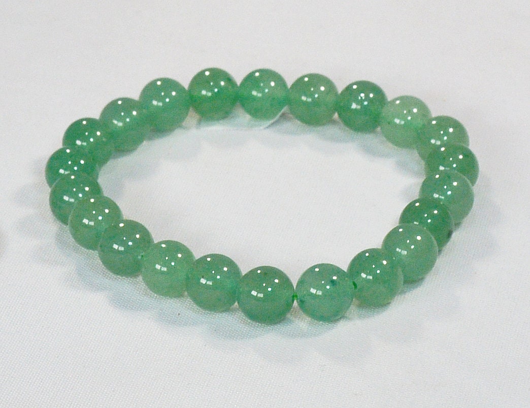 8mm Green Aventurine Bracelet – Healing Jewelry All Tribes Treasures