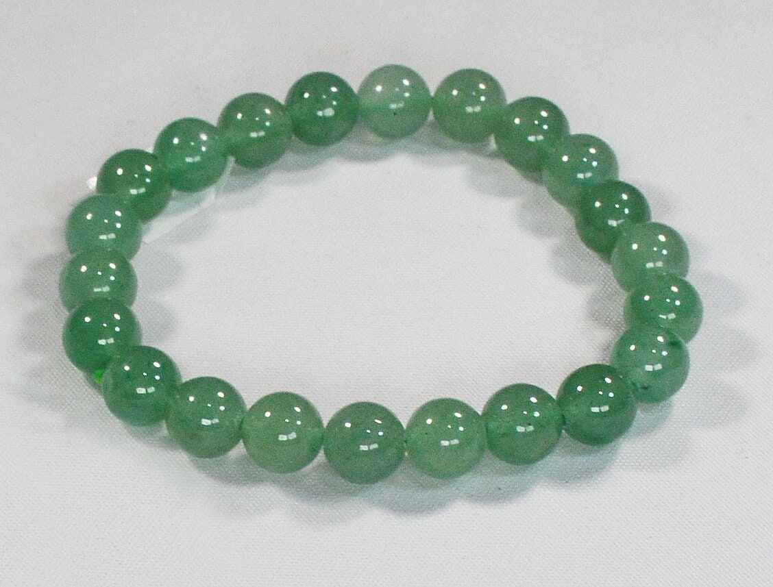 8mm Green Aventurine Bracelet – Healing Jewelry All Tribes Treasures