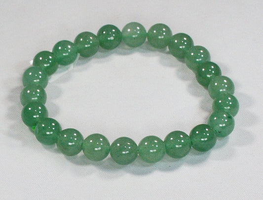 8mm Aventurine (Green) Stretch Bracelet – Healing Stone Jewelry