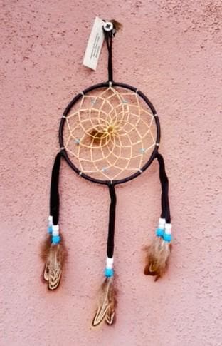 Traditional Diné Dream Catchers in Gemstone Colors All Tribes Treasures