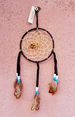 Handcrafted Diné (Navajo) Dream Catcher with Certificate of Authenticity by BW Martin | 5 Sizes | 8 Colors