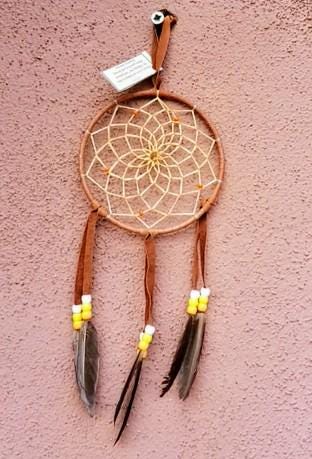 Handcrafted Diné (Navajo) Dream Catcher with Certificate of Authenticity by BW Martin | 5 Sizes | 8 Colors