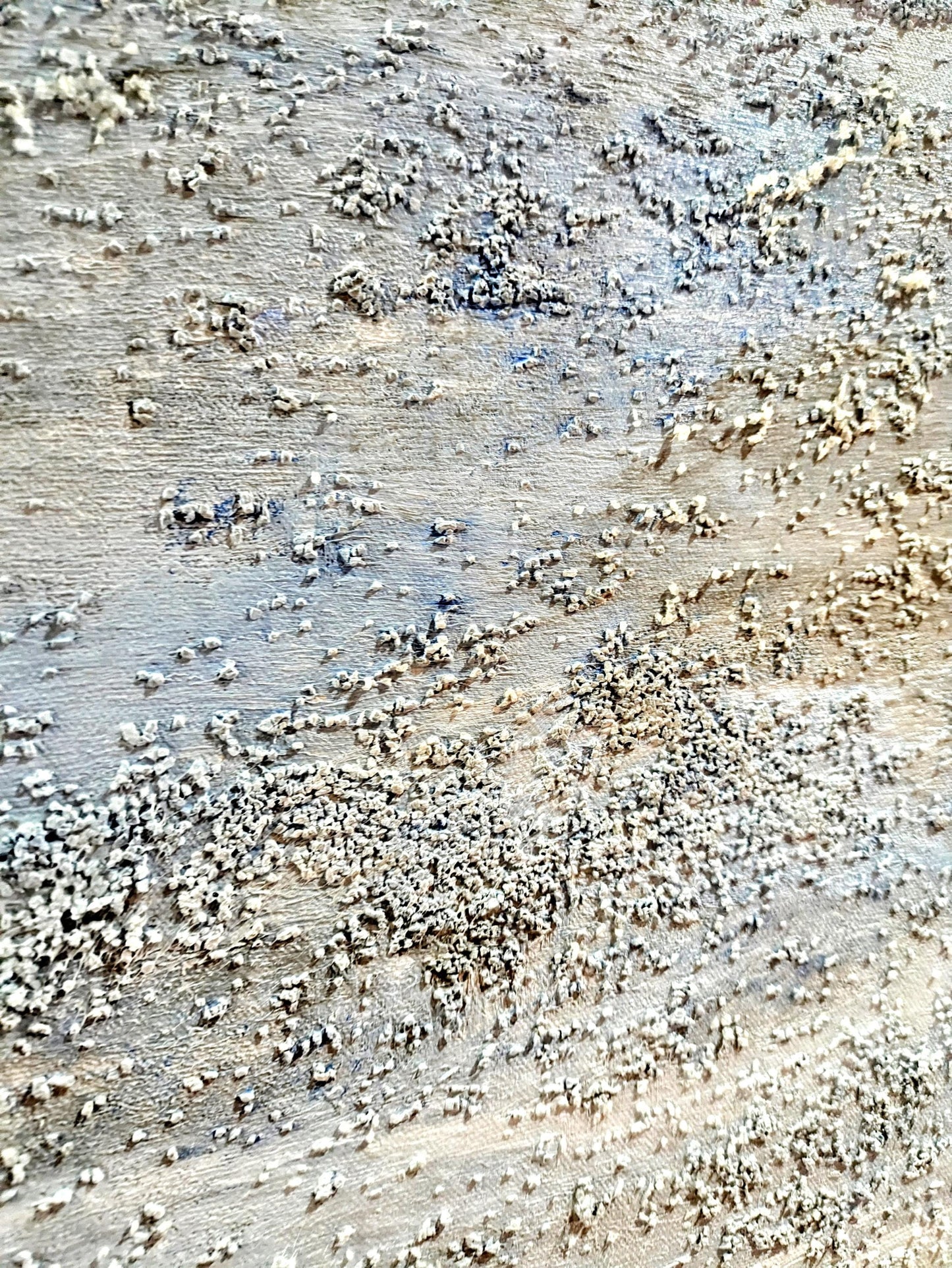 Sandhill Crane Acrylic Painting with Crystalline Texture All Tribes Treasures