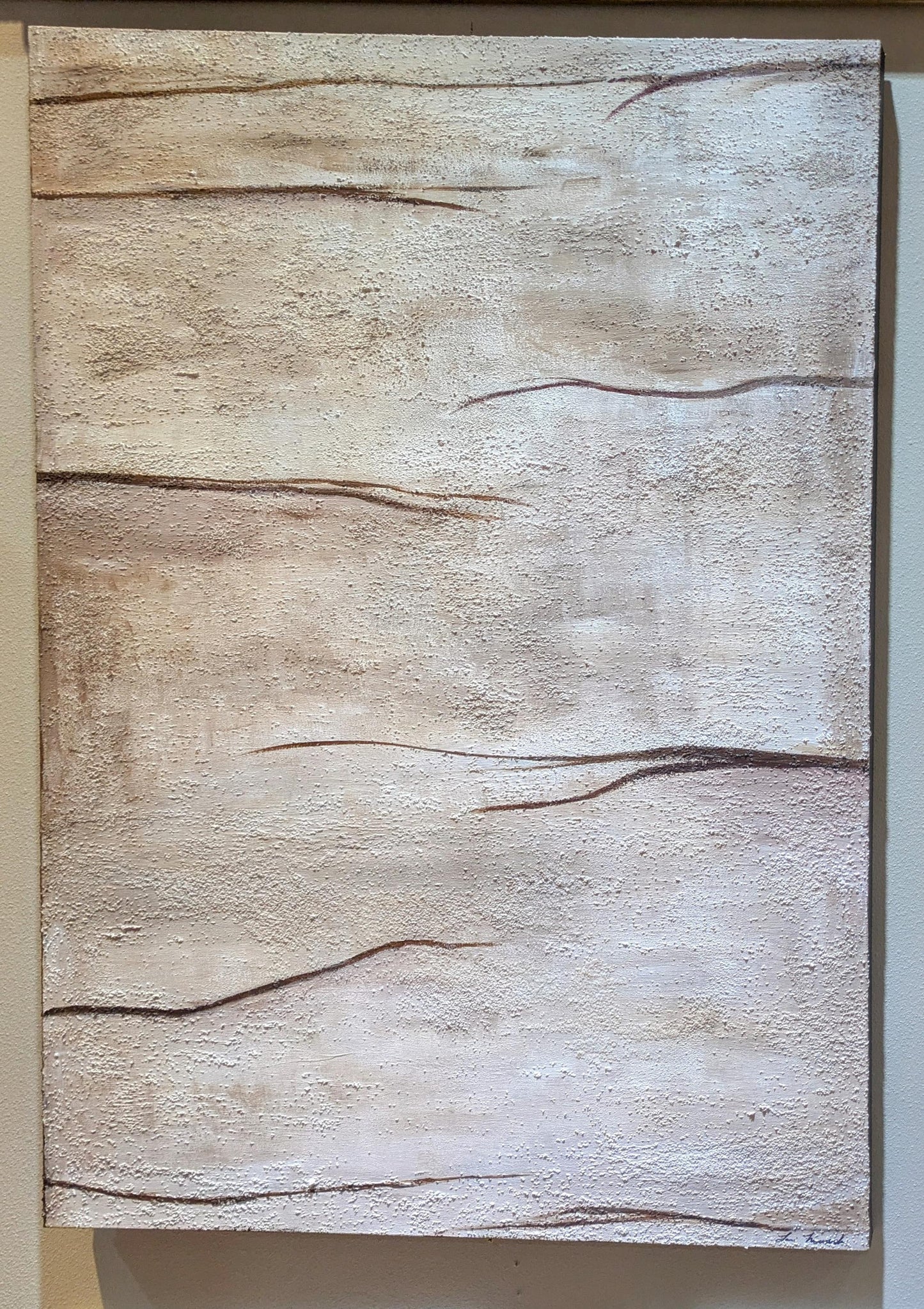 Winter Bosque Acrylic Art: Crystal-Textured Canvas All Tribes Treasures