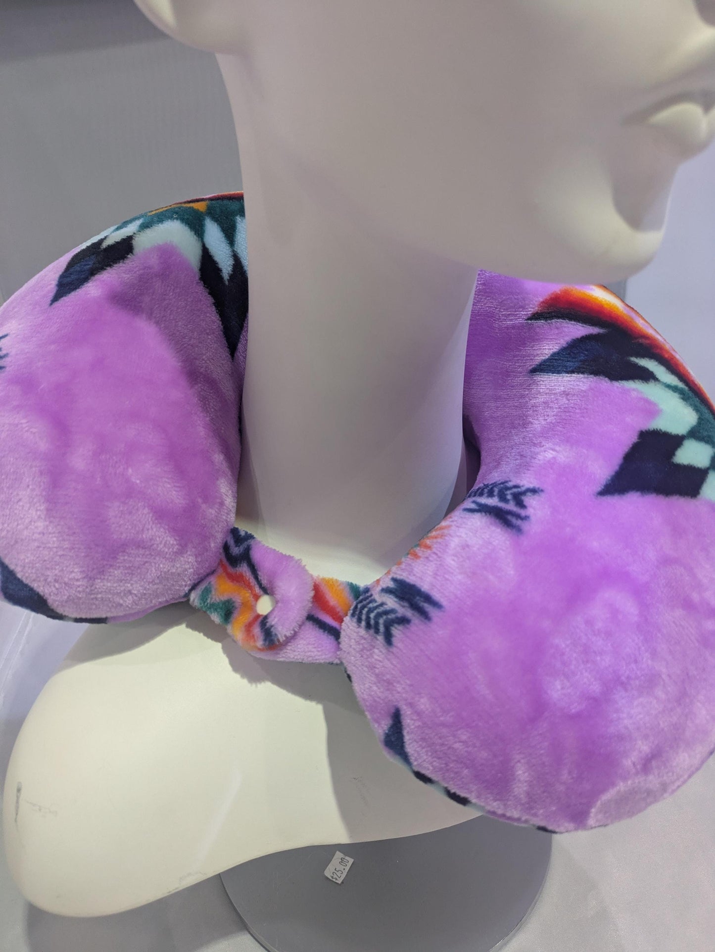 Tribal Travel Neck Pillow: Adjustable, Soft Polyester Comfort All Tribes Treasures