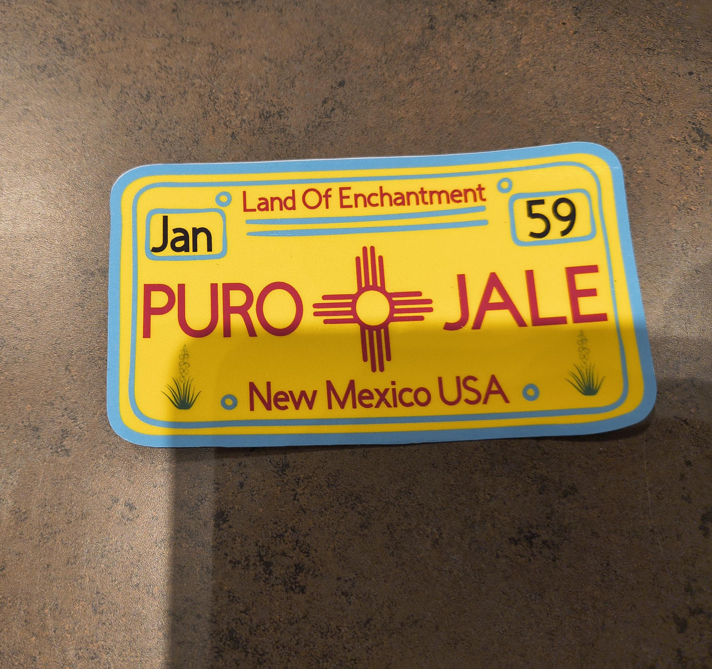 New Mexico License Plate Stickers with Unique Zia Designs All Tribes Treasures