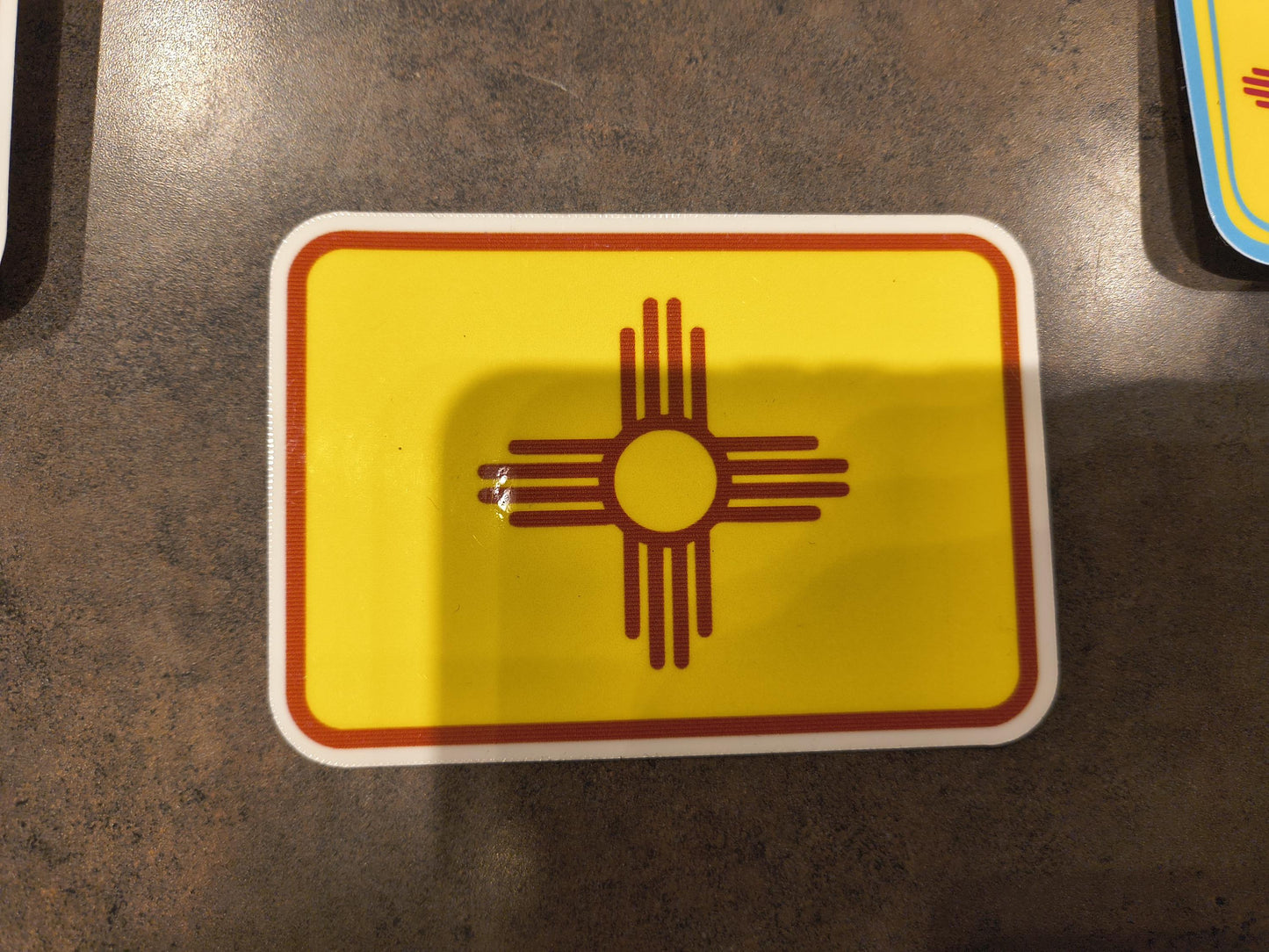 New Mexico License Plate Stickers with Unique Zia Designs All Tribes Treasures