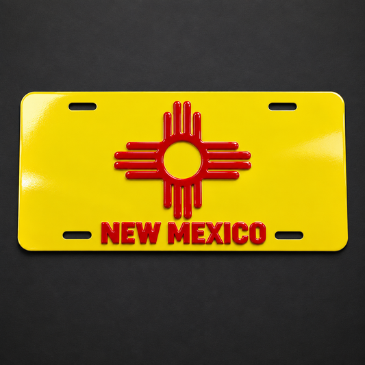 New Mexico plate studio visualization