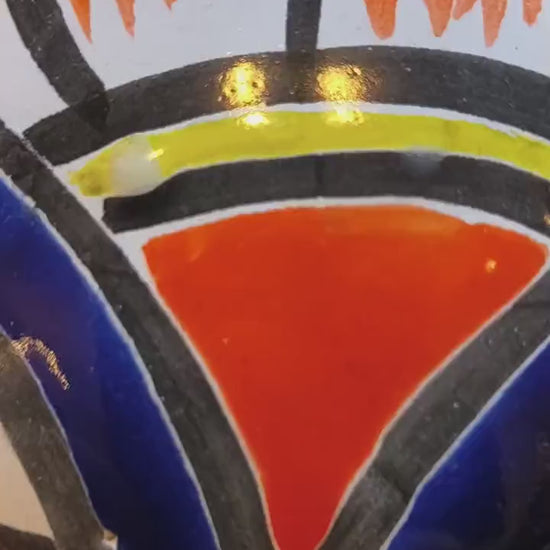 Talavera Hot Air Balloon Décor – Handmade in Mexico, 7 All Tribes Treasures