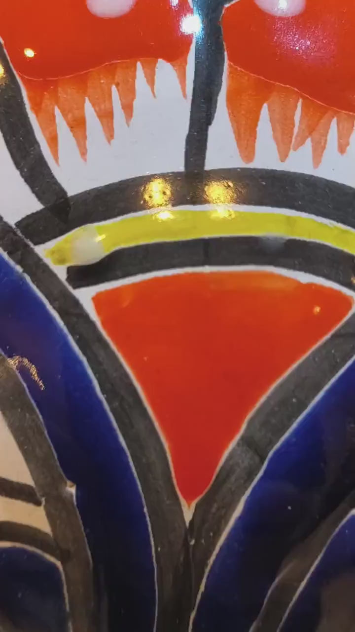 Talavera Hot Air Balloon Décor – Handmade in Mexico, 7 All Tribes Treasures