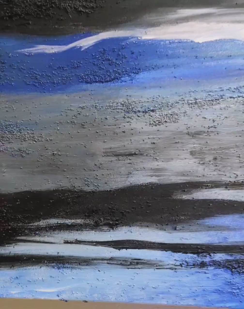 3D Crystalline Abstract Winter Energy Painting All Tribes Treasures
