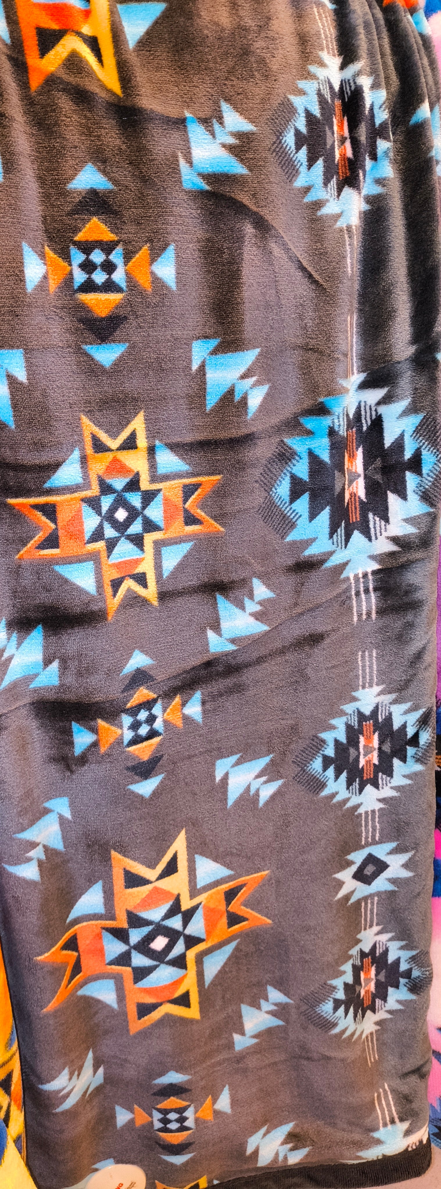 Diamond Star Queen Reversible Blanket – Nu Trendz Collection All Tribes Treasures