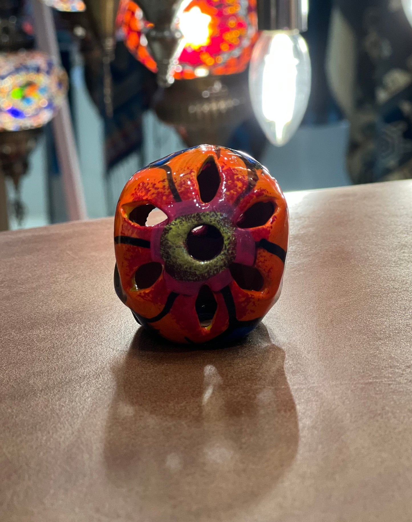 Hand Painted Sugar Skull from México | Ceramic Art