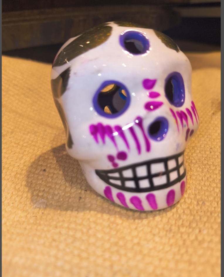Hand Painted Sugar Skull from México | Ceramic Art