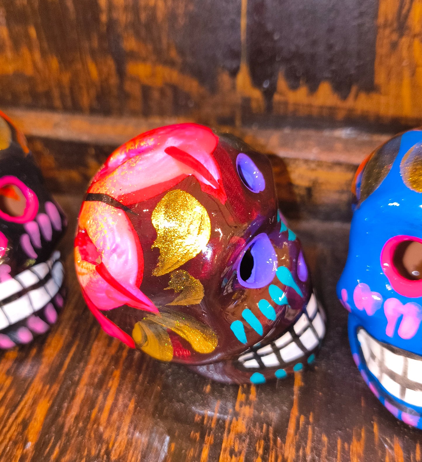 Hand Painted Sugar Skull from México | Ceramic Art