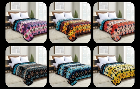 Diamond Star Queen Reversible Blanket – Nu Trendz Collection All Tribes Treasures