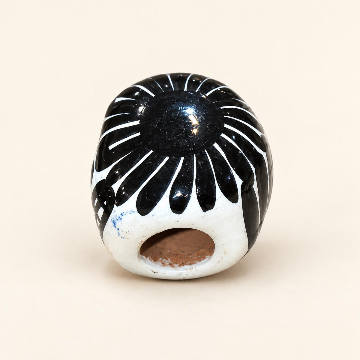 XSM hand-painted ceramic sugar skull, alternate product view 11